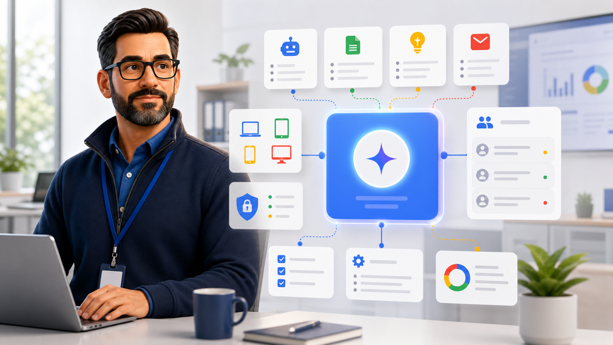 Gemini GEMs IT Admin activity preview