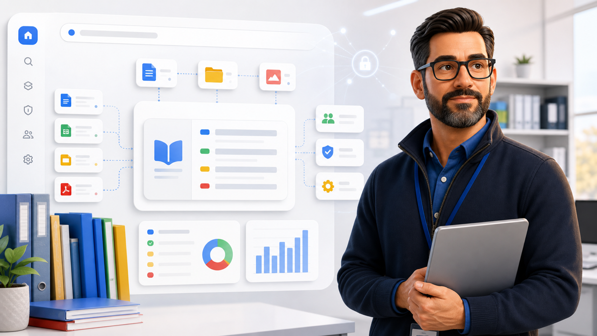 NotebookLM IT Admin activity preview